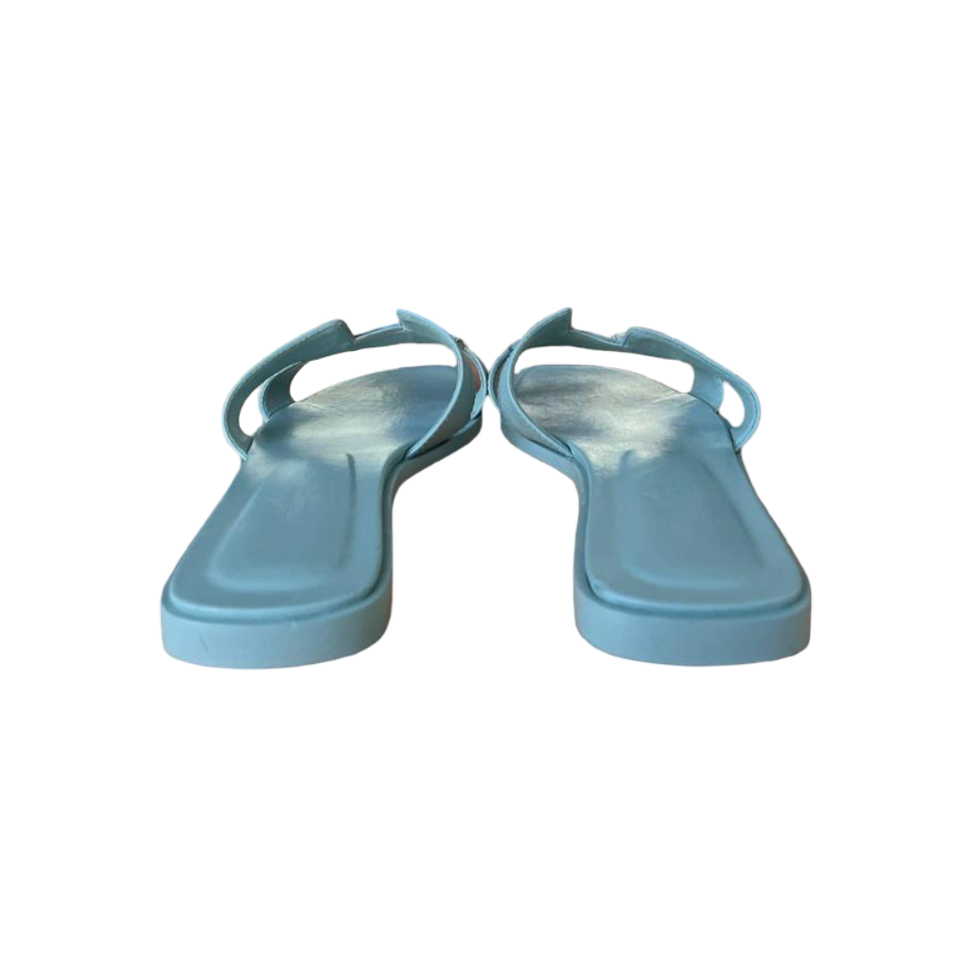 Hermès Oran Sandal Bleu Brume – Size 39 - Image 7