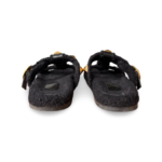 Valentino Garavani Roman Stud Shearling-Lined Slide Sandals – Size 38 - Image 7