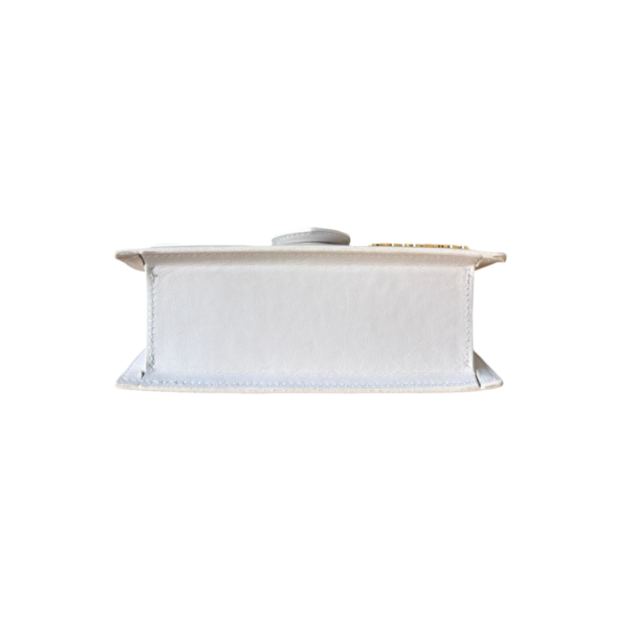 Jacquemus Mini Le Bambino Bag – White Leather  - Image 2