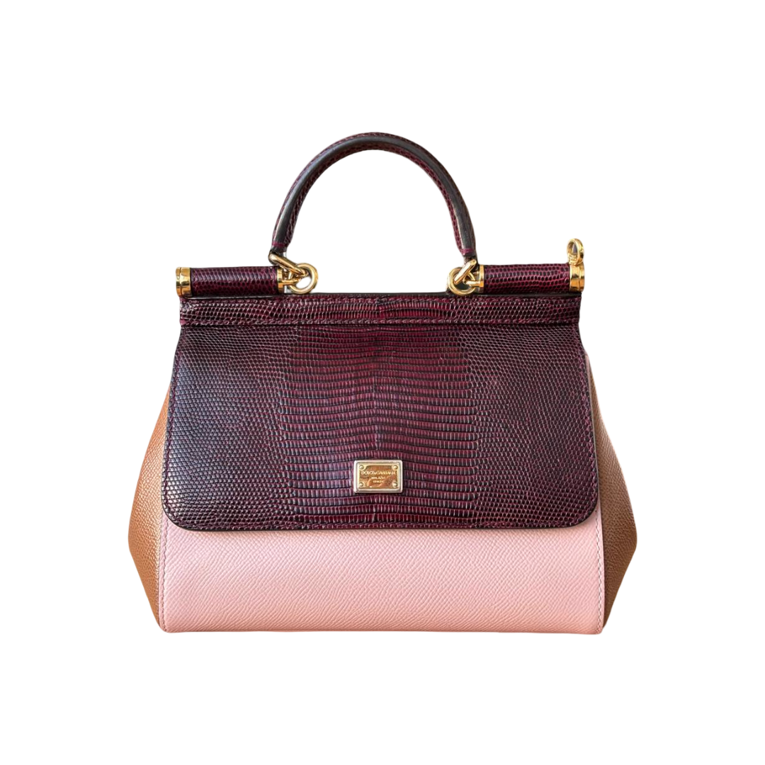 WhatsApp Image 2025-12-23 at 3.44.02 PM (3) Dolce & Gabbana Tricolor Small Sicily Bag - Image 1