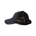 Dolce & Gabbana DG Logo Cotton-Blend Trucker Hat  Black – Size L - Image 2