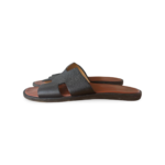 Hermès Izmir Sandals Black Calfskin – Size 41 - Image 3