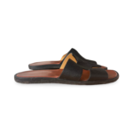 Hermès Izmir Sandals Black Calfskin – Size 41 - Image 4