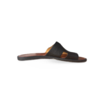 Hermès Izmir Sandals Black Calfskin – Size 41 - Image 6