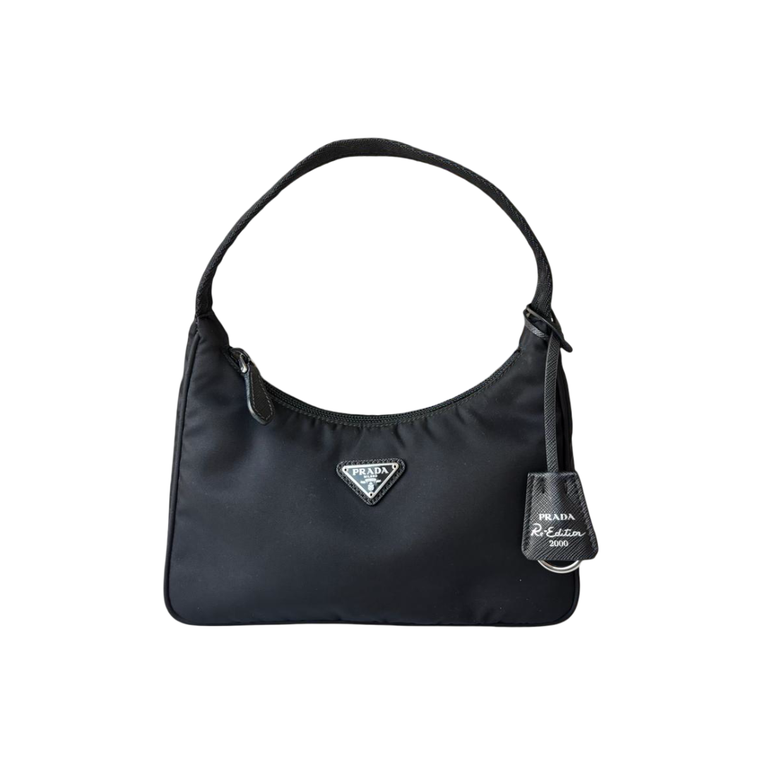 WhatsApp Image 2025-12-30 at 12.42.34 PM (1) Prada Re-Nylon Re-Edition 2000 Mini Bag – Black - Image 1