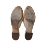 Miu Miu Crystal-Embellished Beige Patent Leather Slide Sandals – Size 37.5 - Image 4