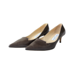 Jimmy Choo Attila Pumps Brown Textured Leather – Size 36