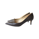 Jimmy Choo Attila Pumps Brown Textured Leather – Size 36 - Image 3
