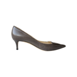 Jimmy Choo Attila Pumps Brown Textured Leather – Size 36 - Image 6