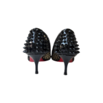 Christian Louboutin Black  Guni Mesh Spike Pumps – Size 36 - Image 8
