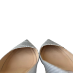 Jimmy Choo Attila Pumps Grey Textured Leather – Size 36 - Image 8