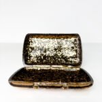 Gucci Aristographic Glittered Plexiglass Evening Clutch - Image 3