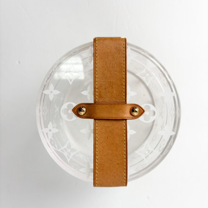 Louis Vuitton Monogram Plexiglass Box Scott with Gold-Tone Hardware - Image 4