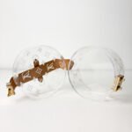 Louis Vuitton Monogram Plexiglass Box Scott with Gold-Tone Hardware - Image 9