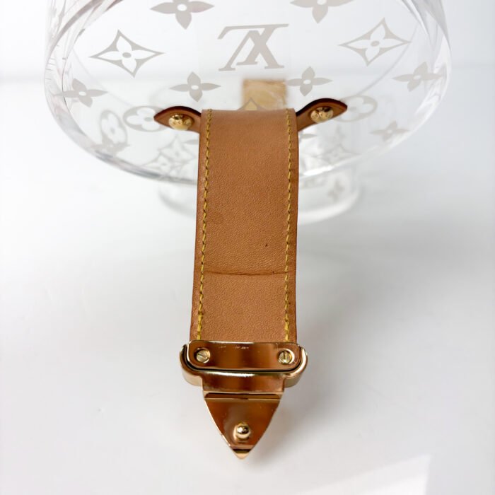 Louis Vuitton Monogram Plexiglass Box Scott with Gold-Tone Hardware - Image 10