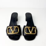 Valentino Garavani VLogo Signature Slide Sandals — Size 38 - Image 3