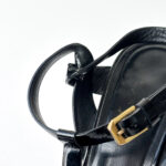 Saint Laurent Black Patent Leather Tribute Platform Sandals — Size 38 - Image 6