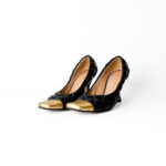 Bottega Veneta Black Matelassé Nappa Quilted Pumps – Size 36.5