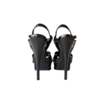 Saint Laurent Tribute Platform Sandals Black Patent Leather – Size 37 - Image 7