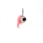 Fendi Karlito-Style Fur Bag Charm / Keychain - Image 3