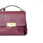 Balenciaga Le Dix Soft Cartable Mini Maroon Top Handle Bag - Image 2