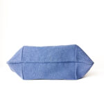 Bottega Veneta Blue Canvas Shopper Tote - Image 3