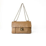 Chloe Camel Brown Leather Large Elsie Shoulder Bag