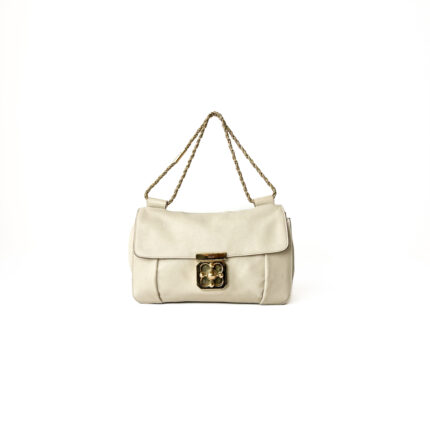 Chloé Medium Cream Elsie Shoulder Bag