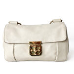 Chloé Medium Cream Elsie Shoulder Bag - Image 5