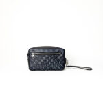 Louis Vuitton Kasai Wristlet Bag – Damier Graphite & Leather