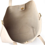 Saint Laurent Beige Leather Shopping Toy Tote - Image 5