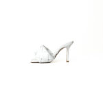 Bottega Veneta White Lido Mule Sandals – Size 36.5 - Image 2