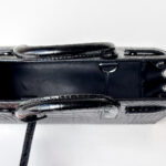 Saint Laurent Nano Sac De Jour Black Croc-Embossed Leather - Image 6