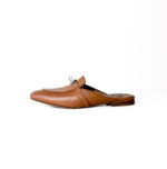 Hermès Gold Leather Oz Mule – Size 39.5 - Image 2